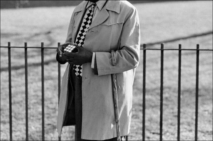 Кубик Рубика. Фотограф Дэвид Гибсон