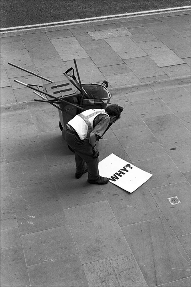 «Почему?». Фотограф Дэвид Гибсон