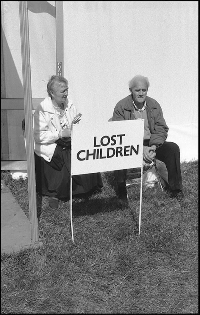 «Потерянные дети». Лондон, 1995. Фотограф Дэвид Гибсон