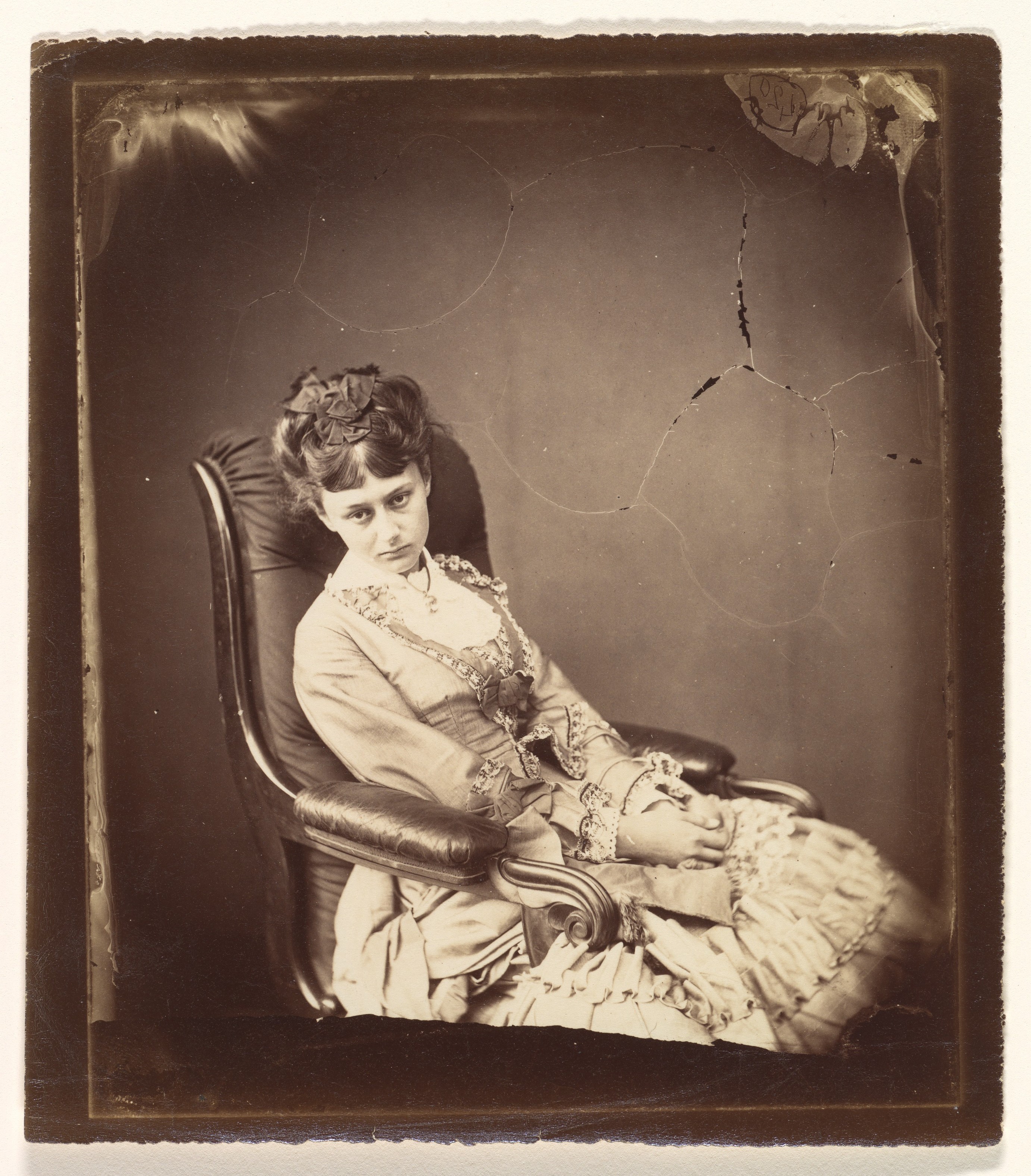 Алиса Плезенс Лидделл, 1870. Автор Льюис Кэрролл