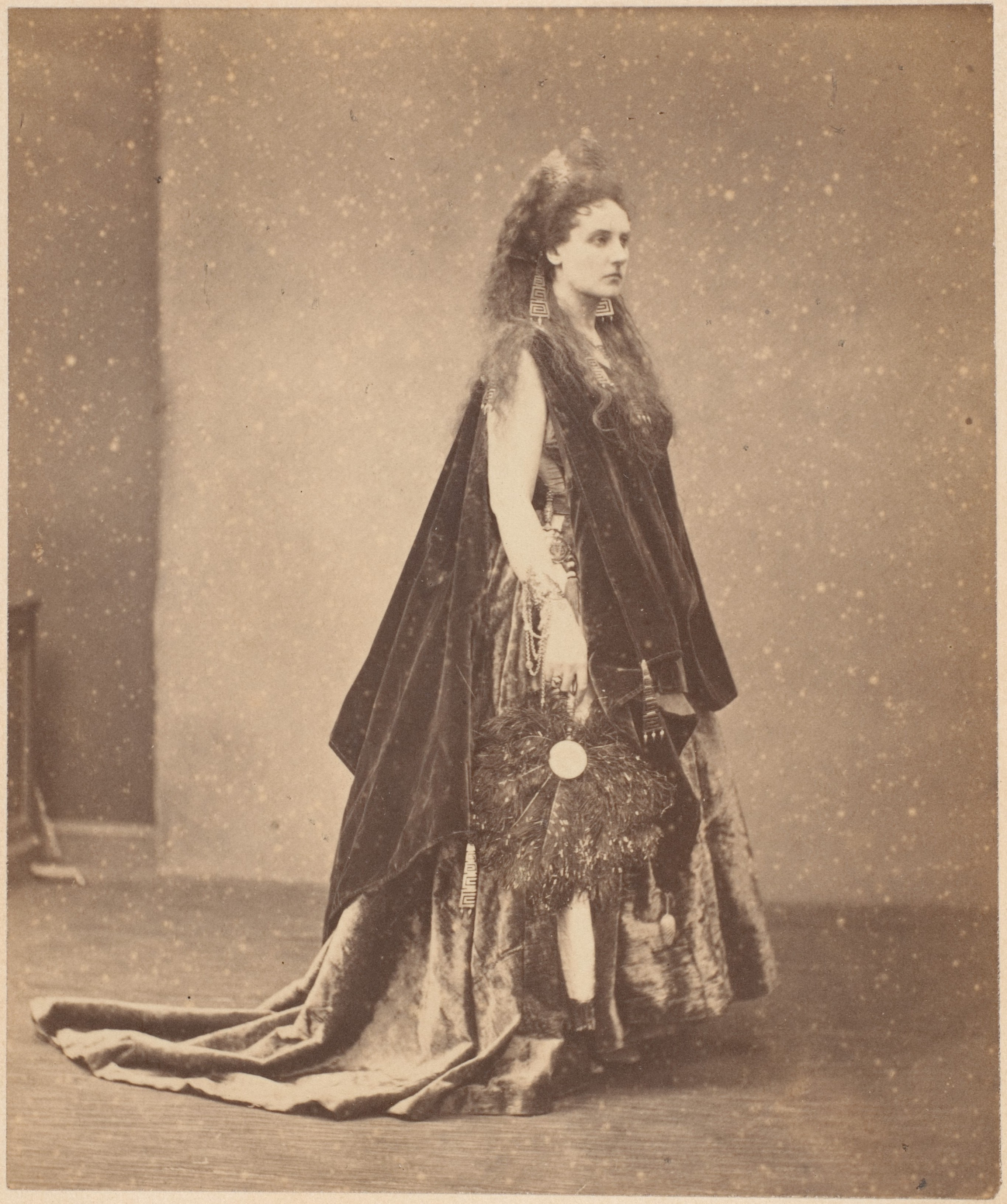 Вирджиния Ольдоини, графиня ди Кастильоне, 1861-67. Автор Пьер-Луи Пирсон
