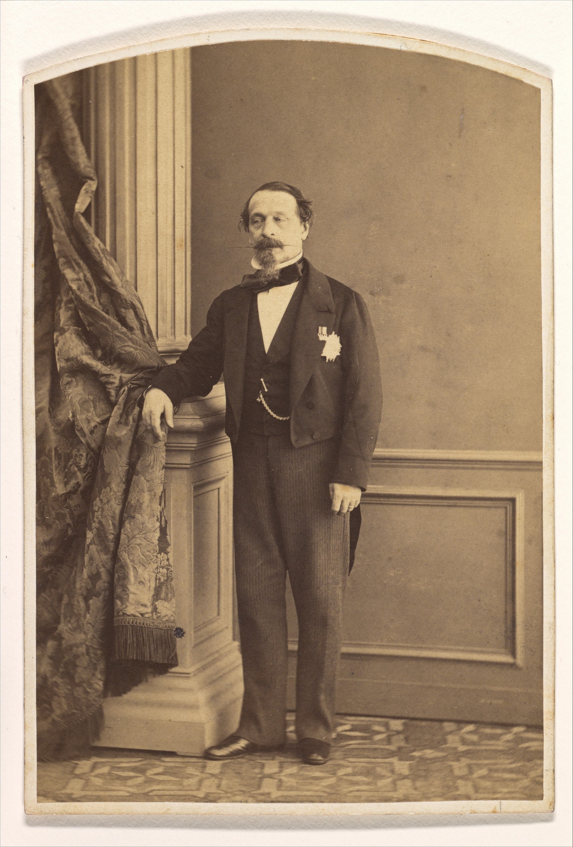 Император Наполеон III, март 1860 года. Автор Олимп Агуадо де лас Марисмас