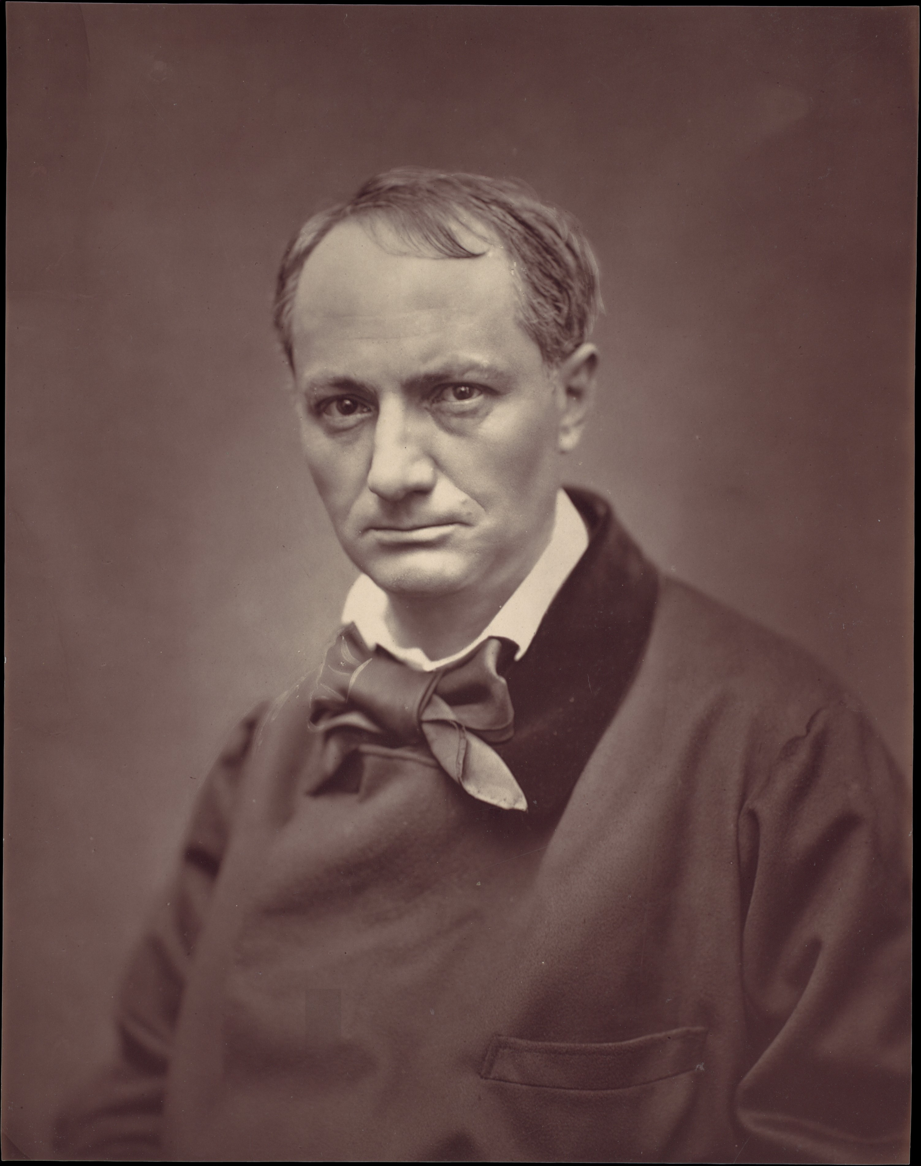 Французский поэт Шарль Бодлер, 1863. Автор Этьенн Каржа
