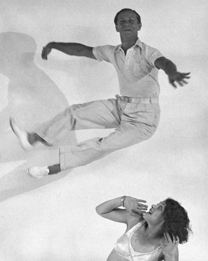 Тибор фон Халмай и Вера Мальке, ок. 1931. Фотограф Мартин Мункачи
