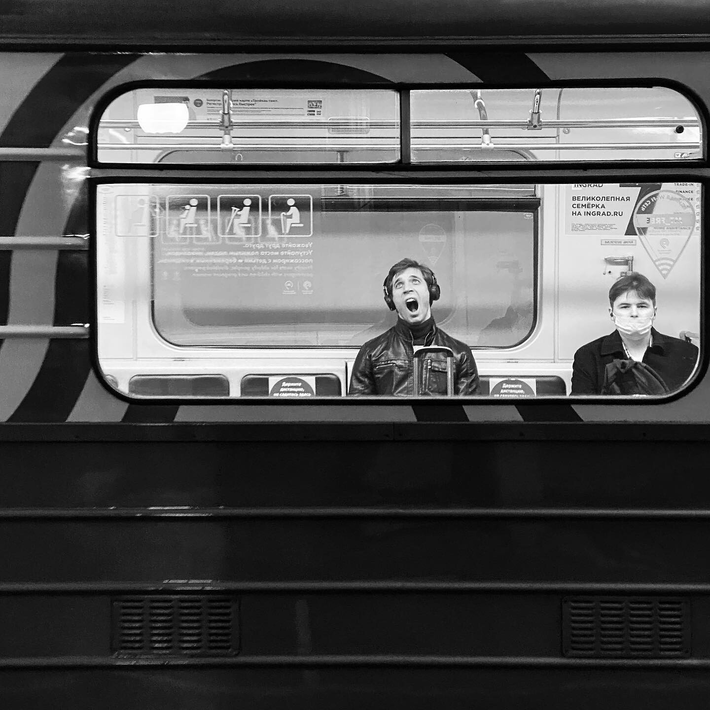 В метро. Фотограф Алекс Домра