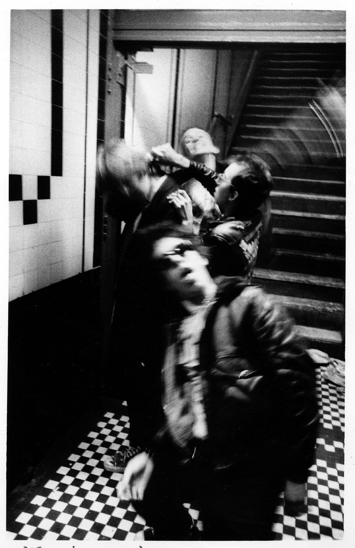 Стрижка в стиле панк, CBGB. Фотограф Дэвид Годлис