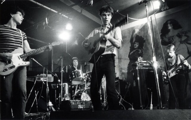 Talking Heads, 1977. Фотограф Дэвид Годлис