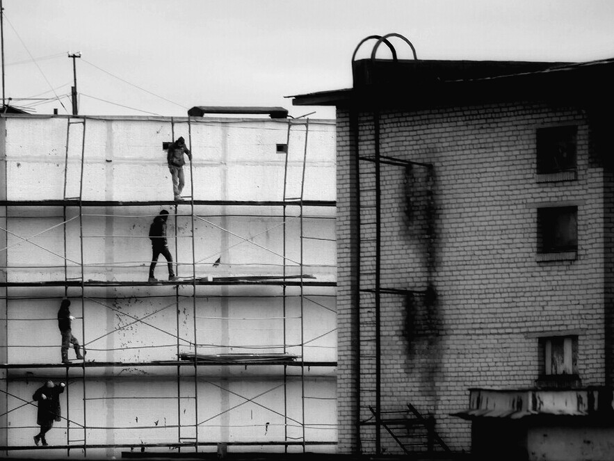 "The wall", Leningrad region 2018