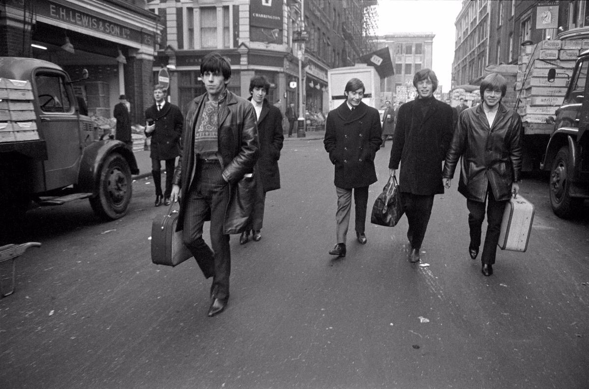 Группа The Rolling Stones, 1963 год. Фотограф Терри О'Нил