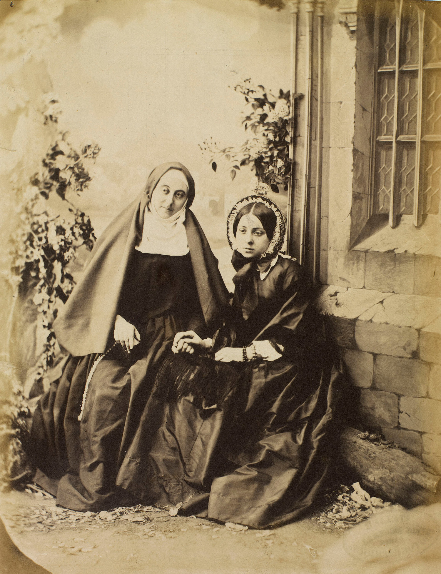 Этюд из жизни, копия 1870 года с оригинала 1854 года. Фото из ателье Мулен