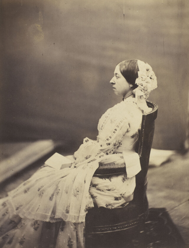 Королева Виктория, 1854. Фотограф Роджер Фентон