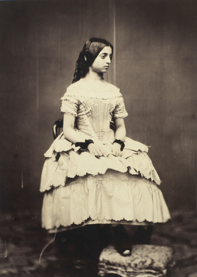 Принцесса Виктория Гурамма (Princess Victoria Gouramma), 1854. Фотограф Роджер Фентон