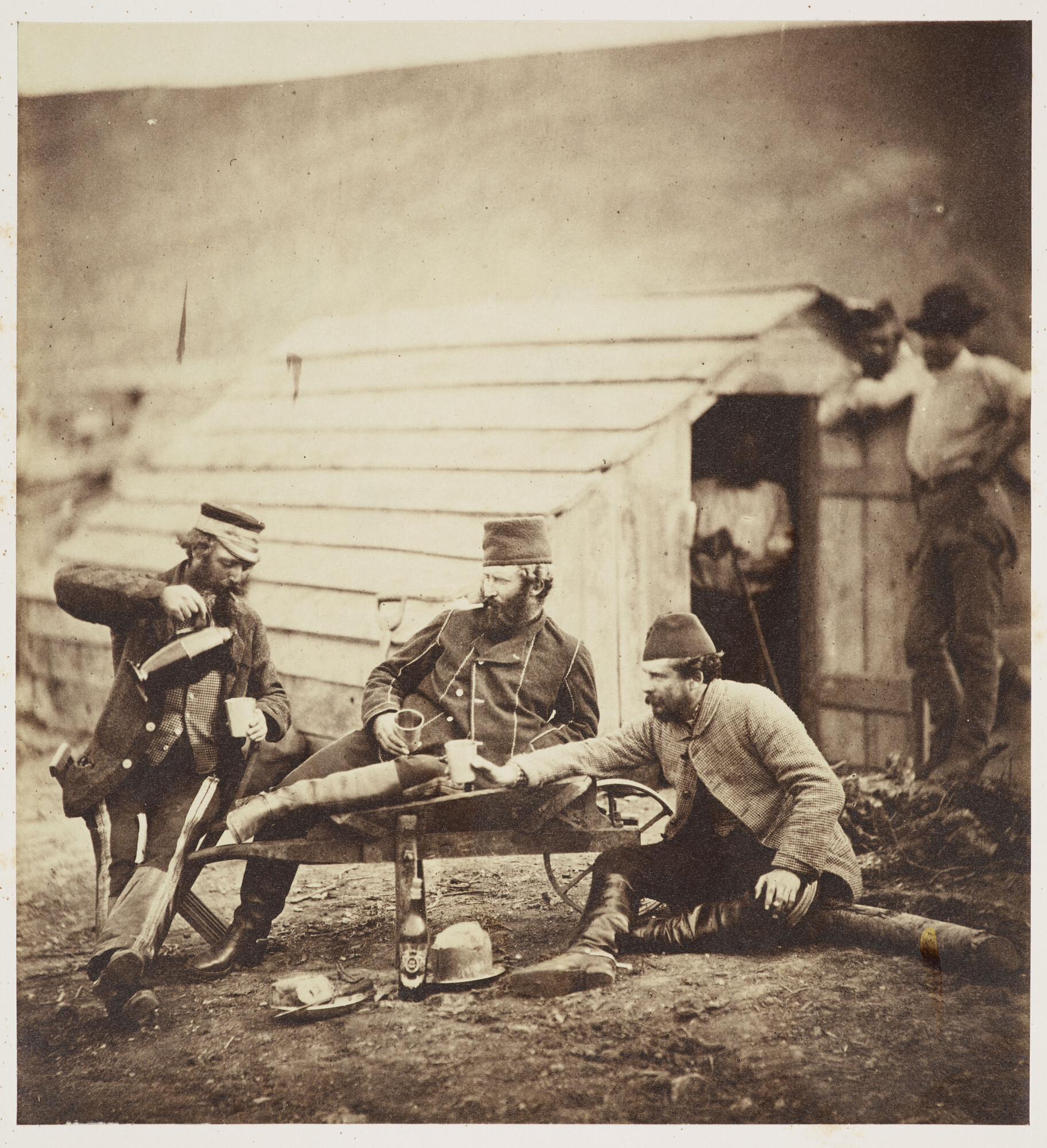 Тяготы в Крыму, 1855. Фотограф Роджер Фентон