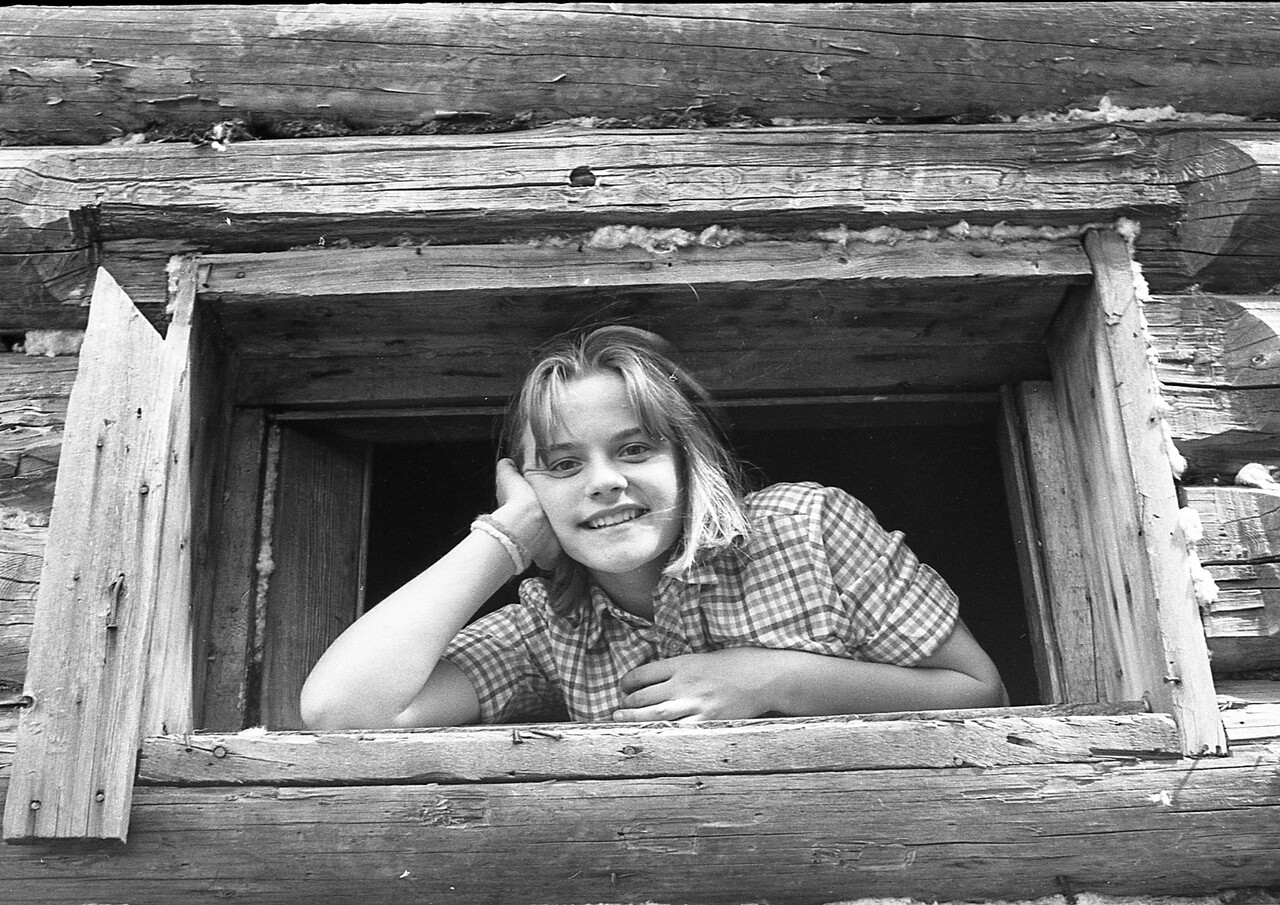 Пионерский лагерь «Дзержинец», 1987–90-е годы. Фотограф Сергей Зиновьев