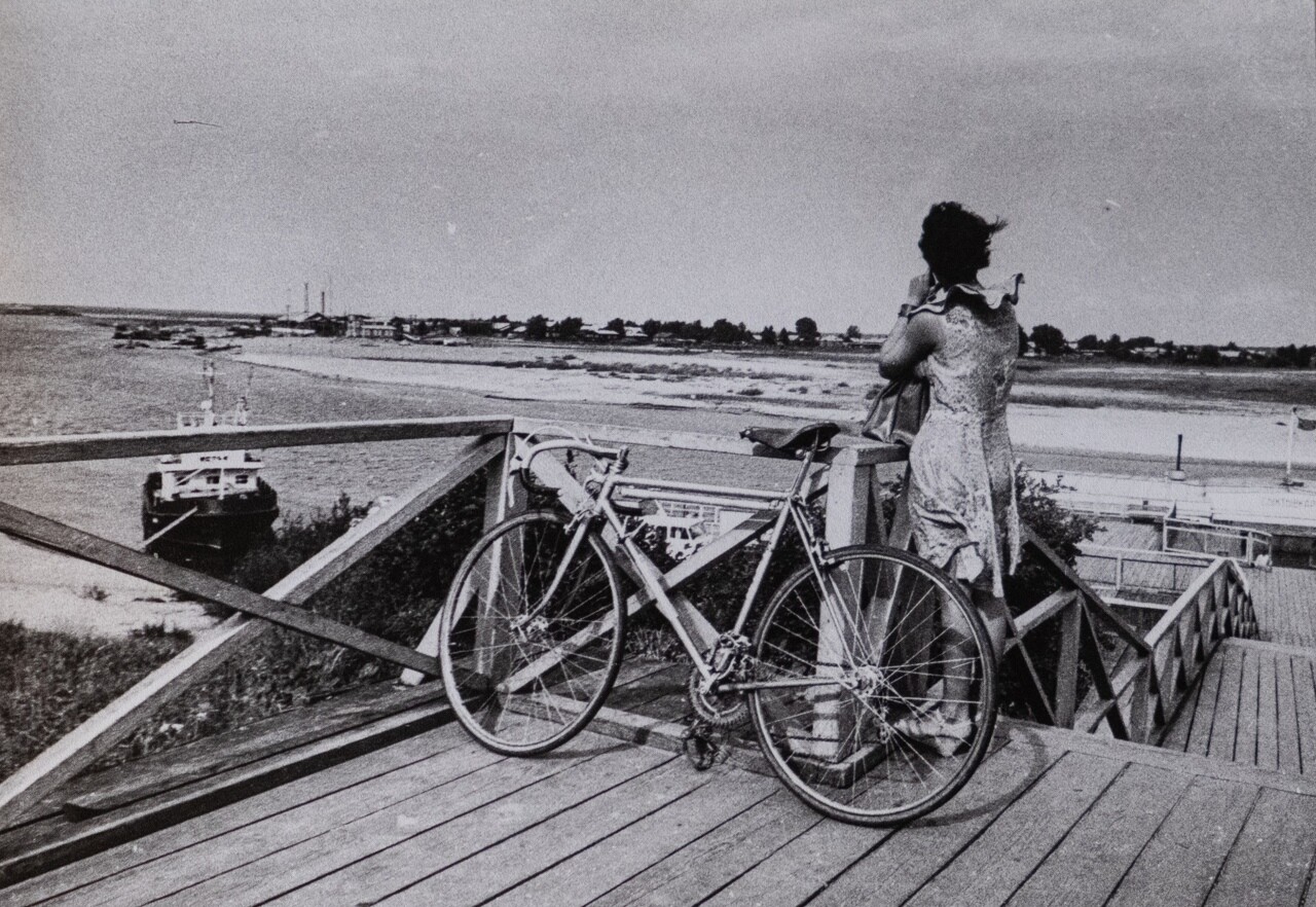 Причал, Сыктывкар, ок. 1985. Фотограф Сергей Зиновьев