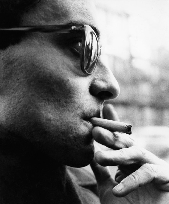 Жан-Люк Годар, Париж, 1960. Фотограф Уильям Кляйн