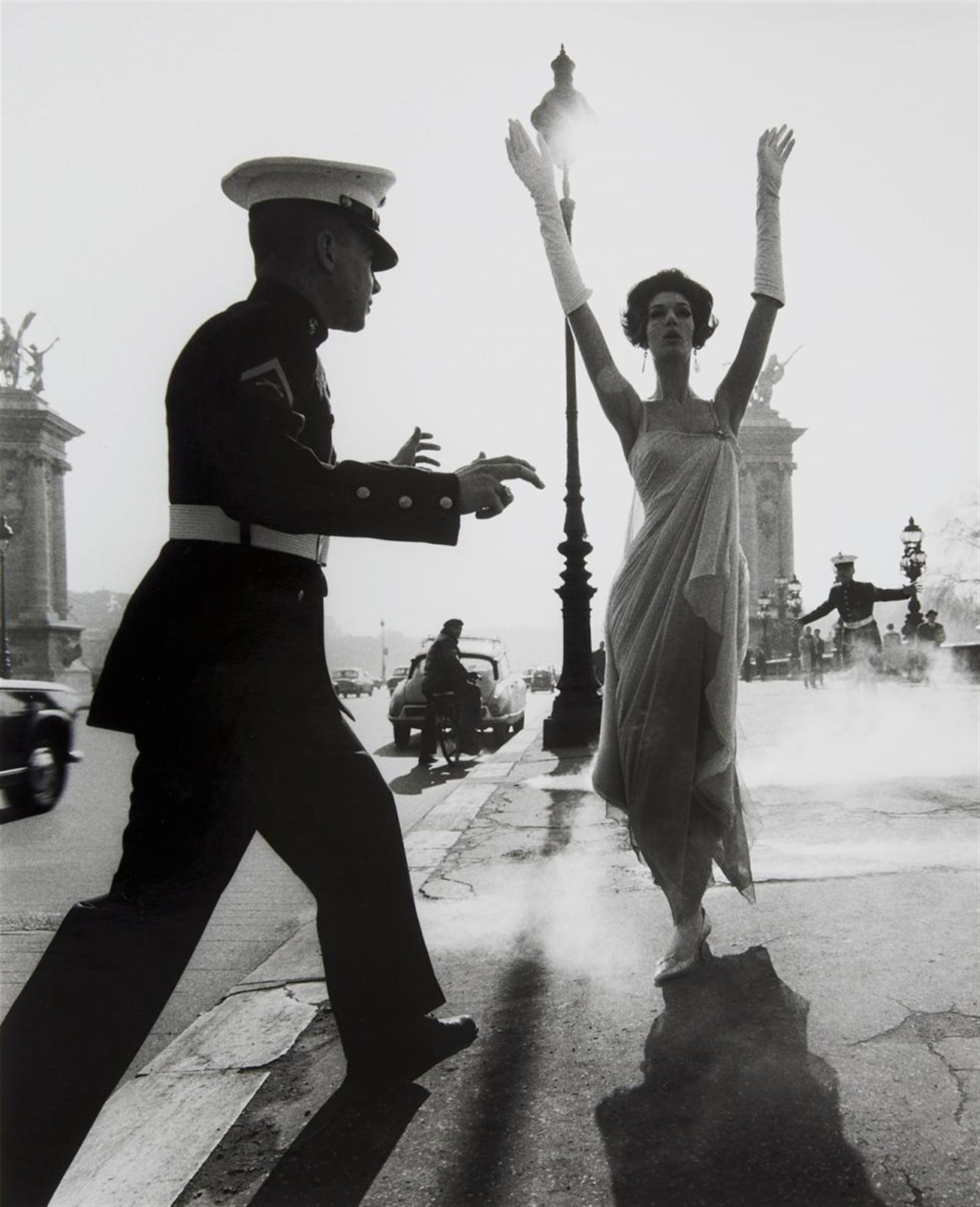 Париж, 1958 год. Фотограф Уильям Кляйн
