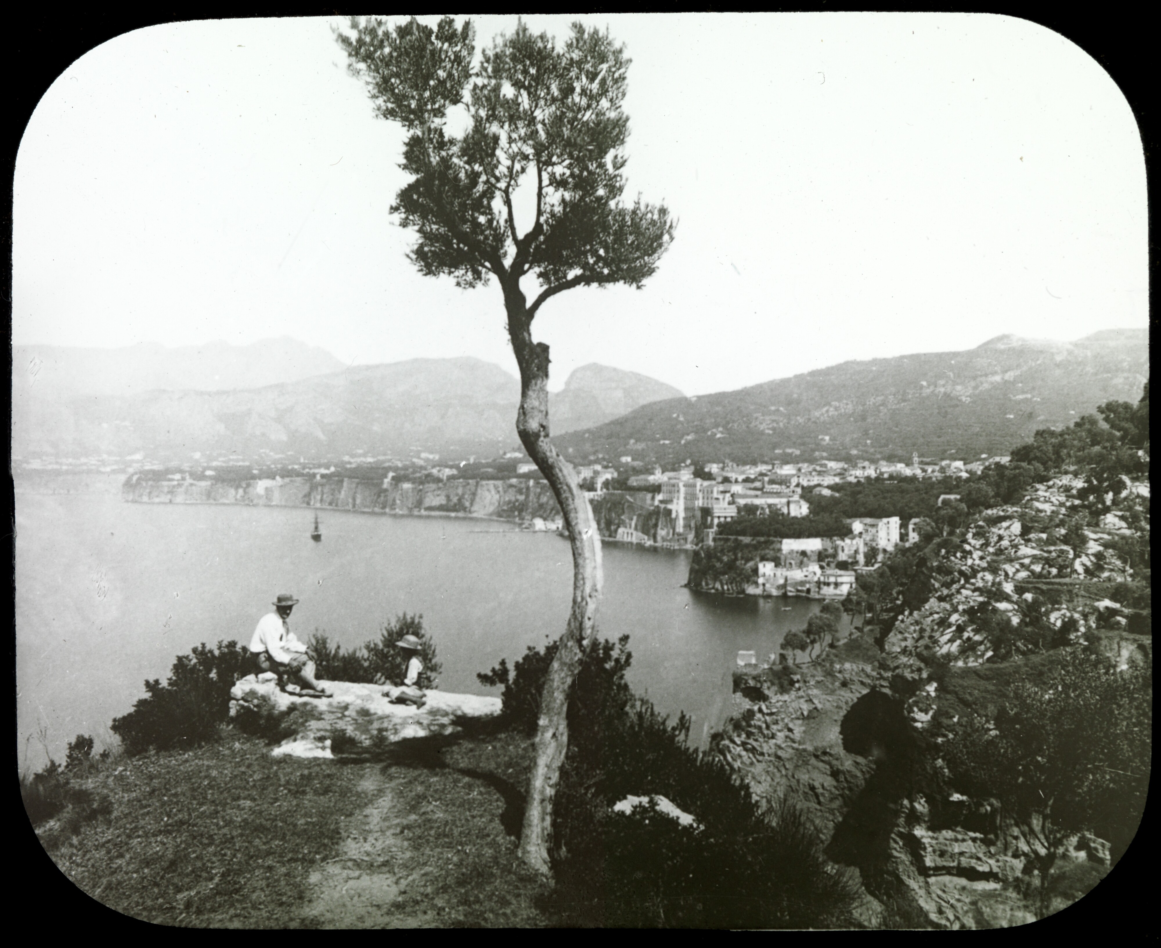 Сорренто, Италия, 1890 – 1910. Фотограф Северин Ворм-Петерсен