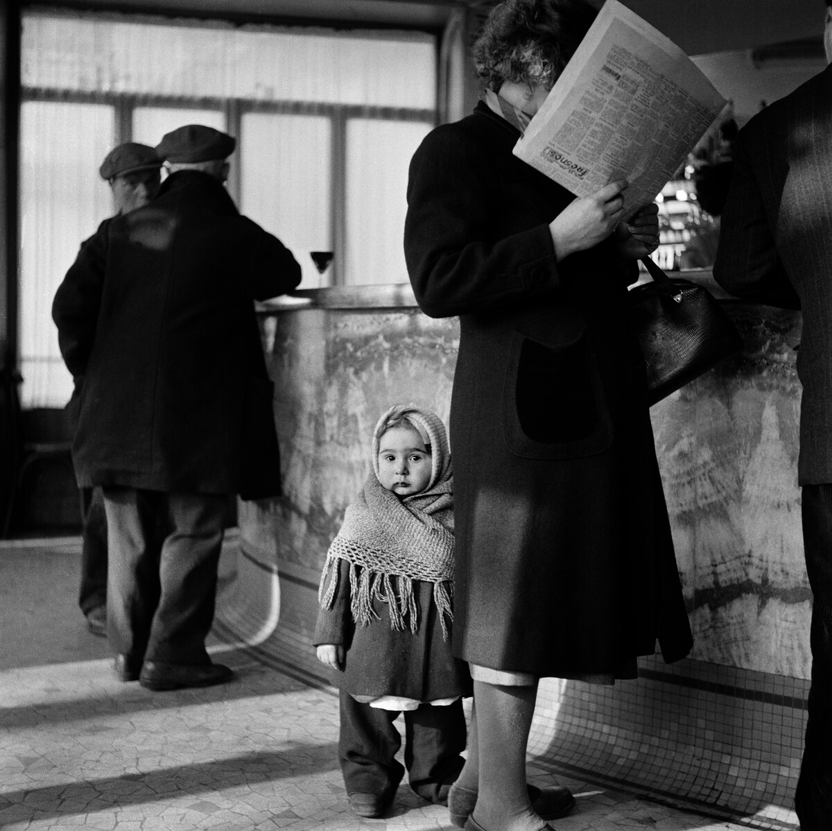 Париж, ок. 1950. Фотограф Торе Джонсон