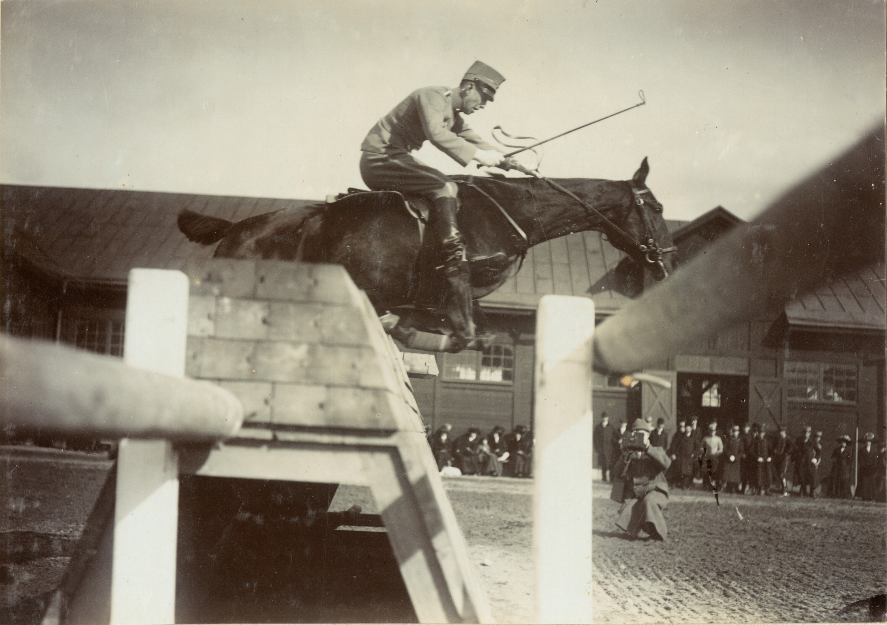 Солдат верхом на лошади, Швеция, ок. 1916