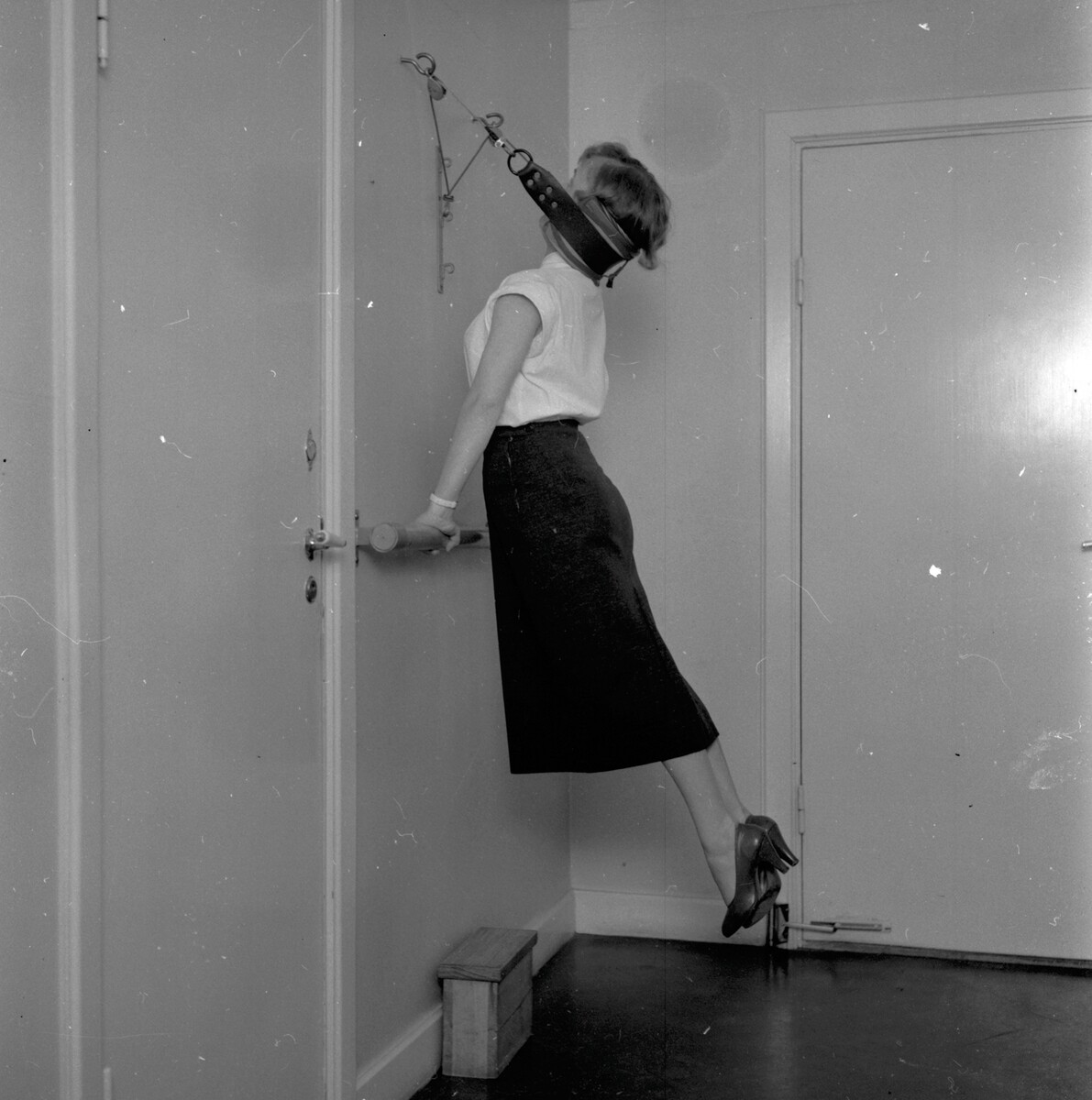 Гимнастика на рабочем месте, 1957. Фотограф Леннарт Олофссон