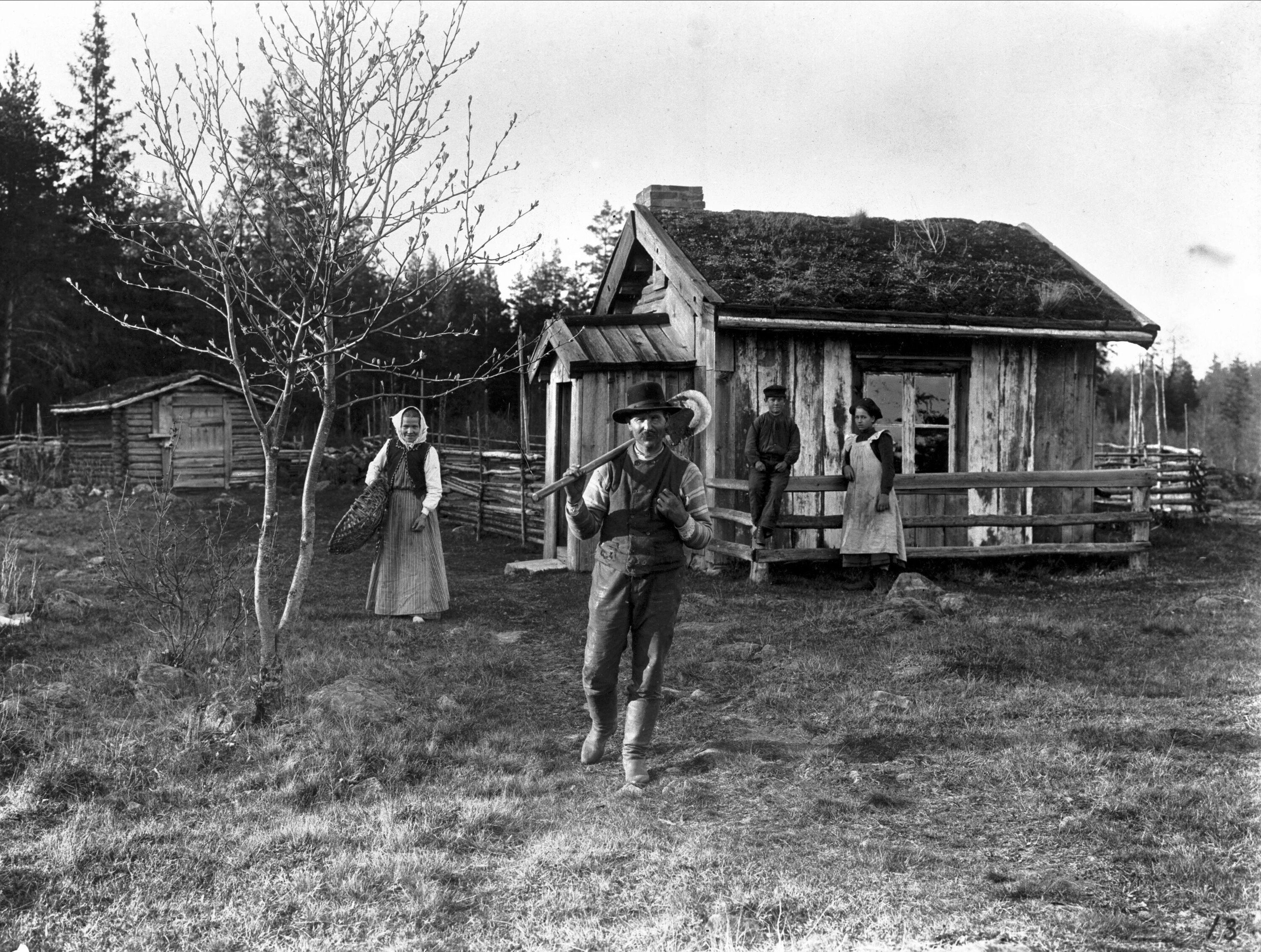 Семья фермеров, 1890–1910