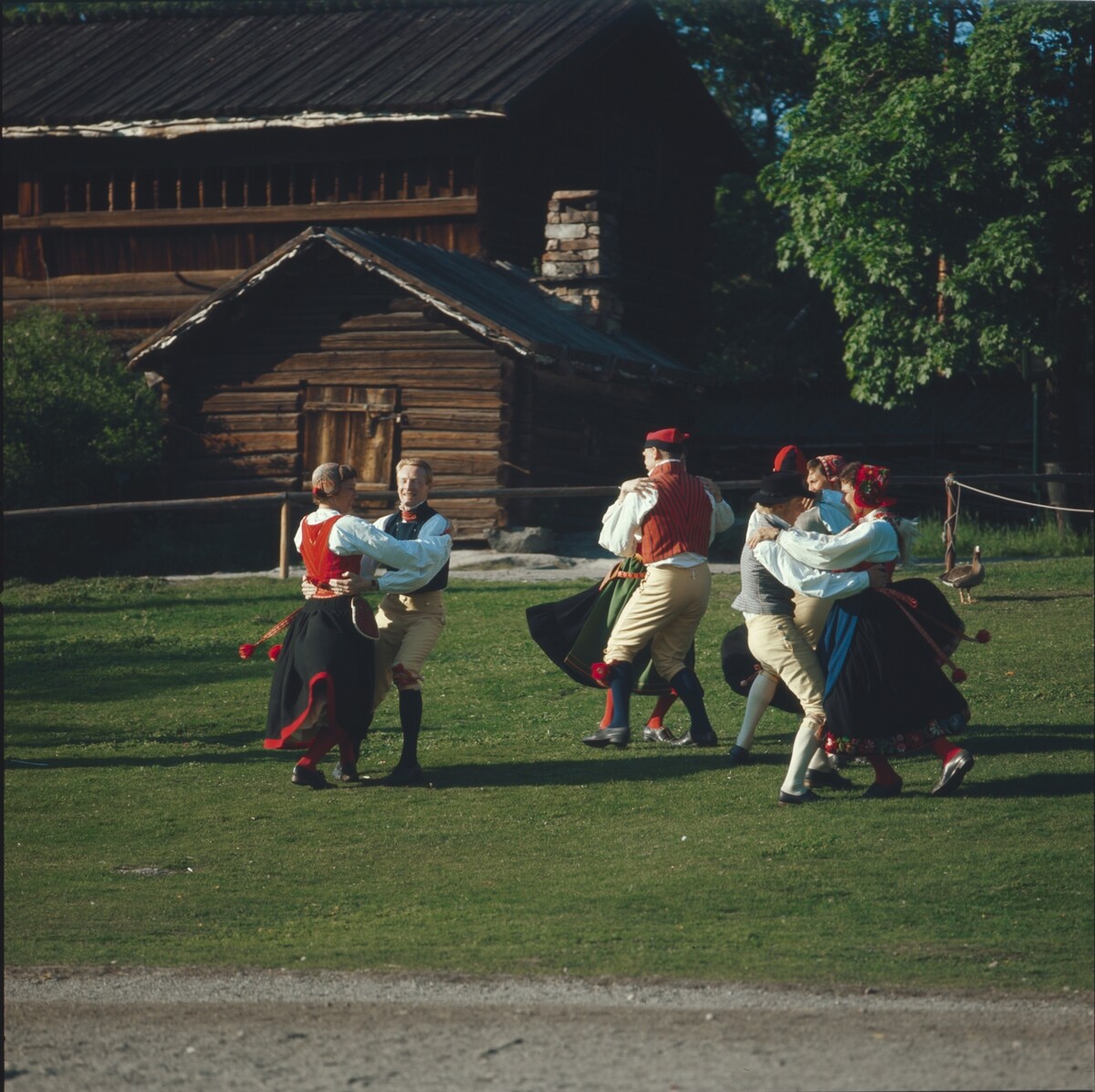 Народные танцы. Швеция, 1970-е