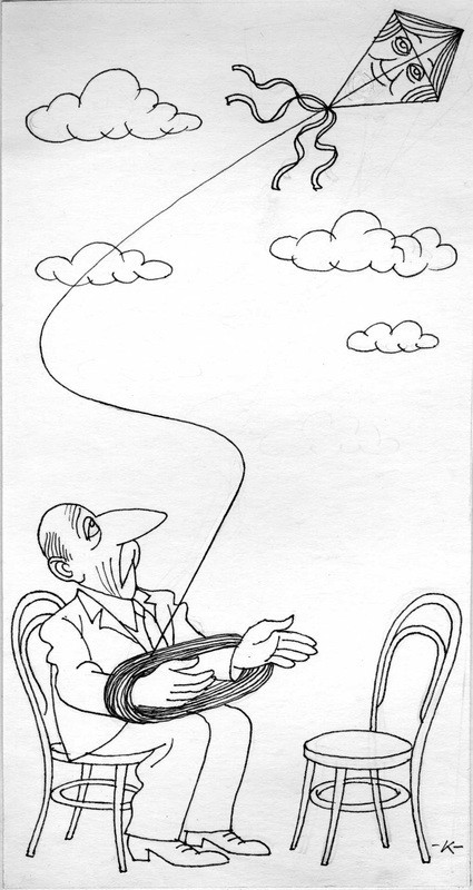 Психотерапия. Карикатурист Тибор Каян