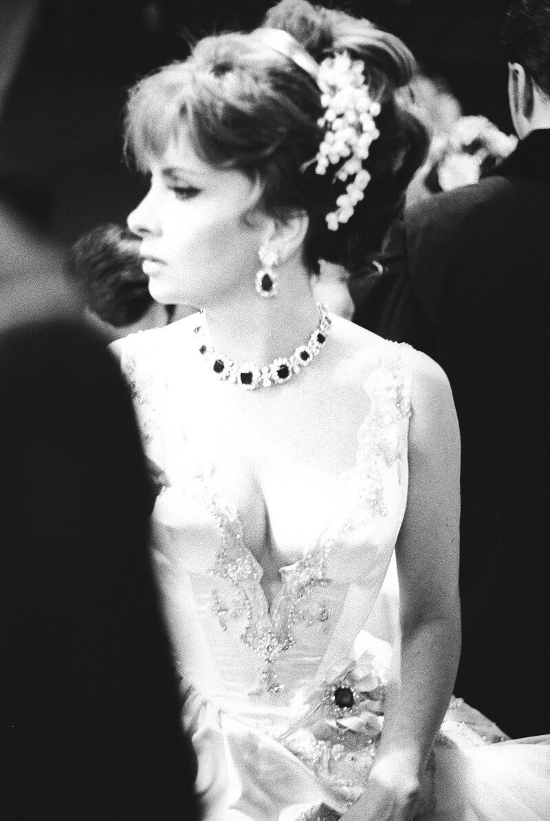 Джина Лоллобриджида на балу в Монте-Карло, 1960-е годы. Фотограф Паоло Ди Паоло