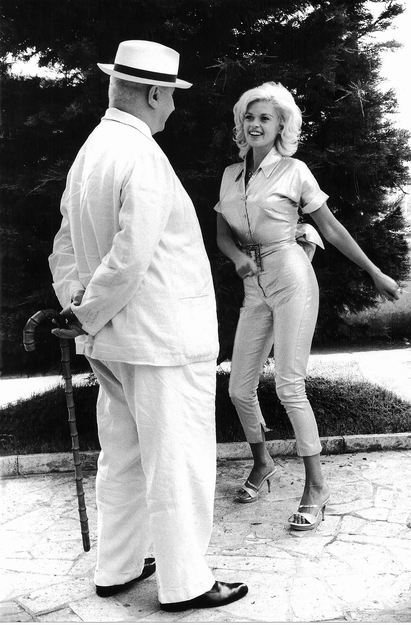 Джованни Ансальдо и Джейн Мэнсфилд, 1961 год. Фотограф Паоло Ди Паоло