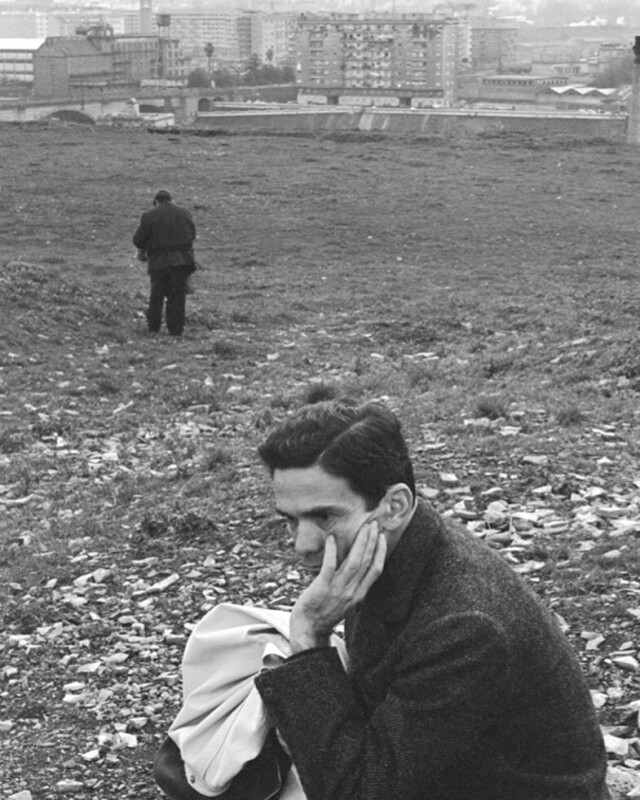 Пьер Паоло Пазолини, 1961 год. Фотограф Паоло Ди Паоло
