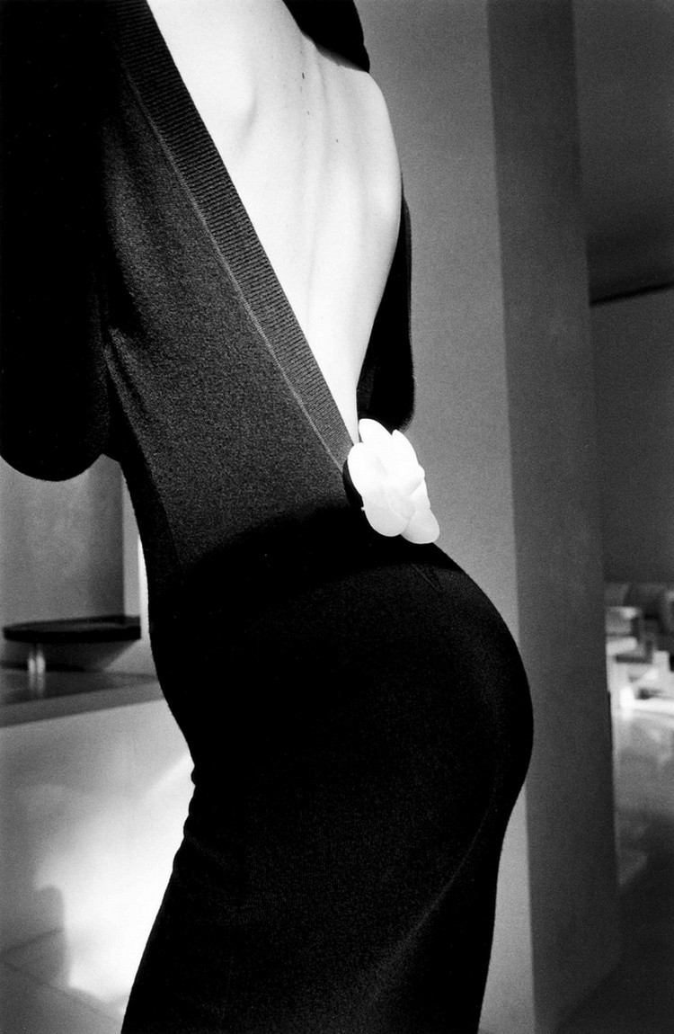 Чёрное платье, Париж, 1985. Автор Жанлу Сьефф