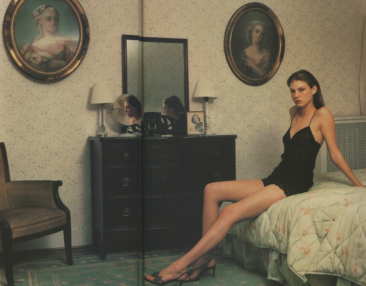 Анджела Линдвэлл, 2000 год. Фотограф Марио Сорренти