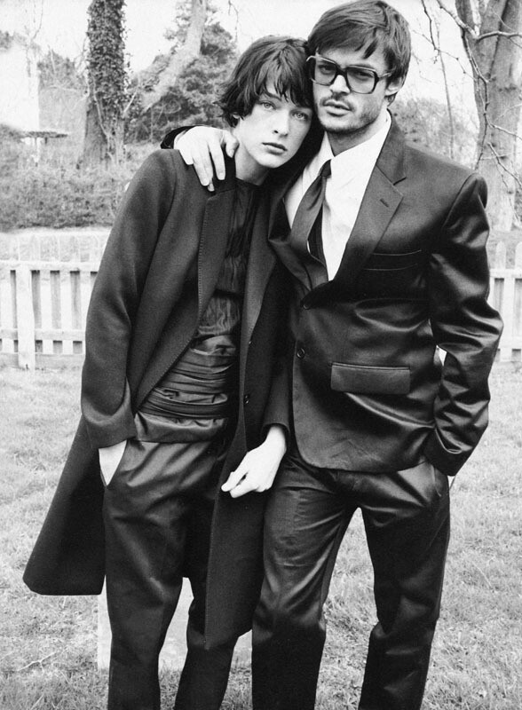 Милла Йовович и Марио Сорренти для Vogue Италия, 1997 год