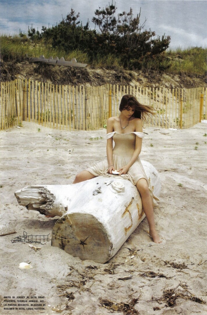 Эбби Ли Кершоу, Vogue Италия, 2008 год. Фотограф Марио Сорренти