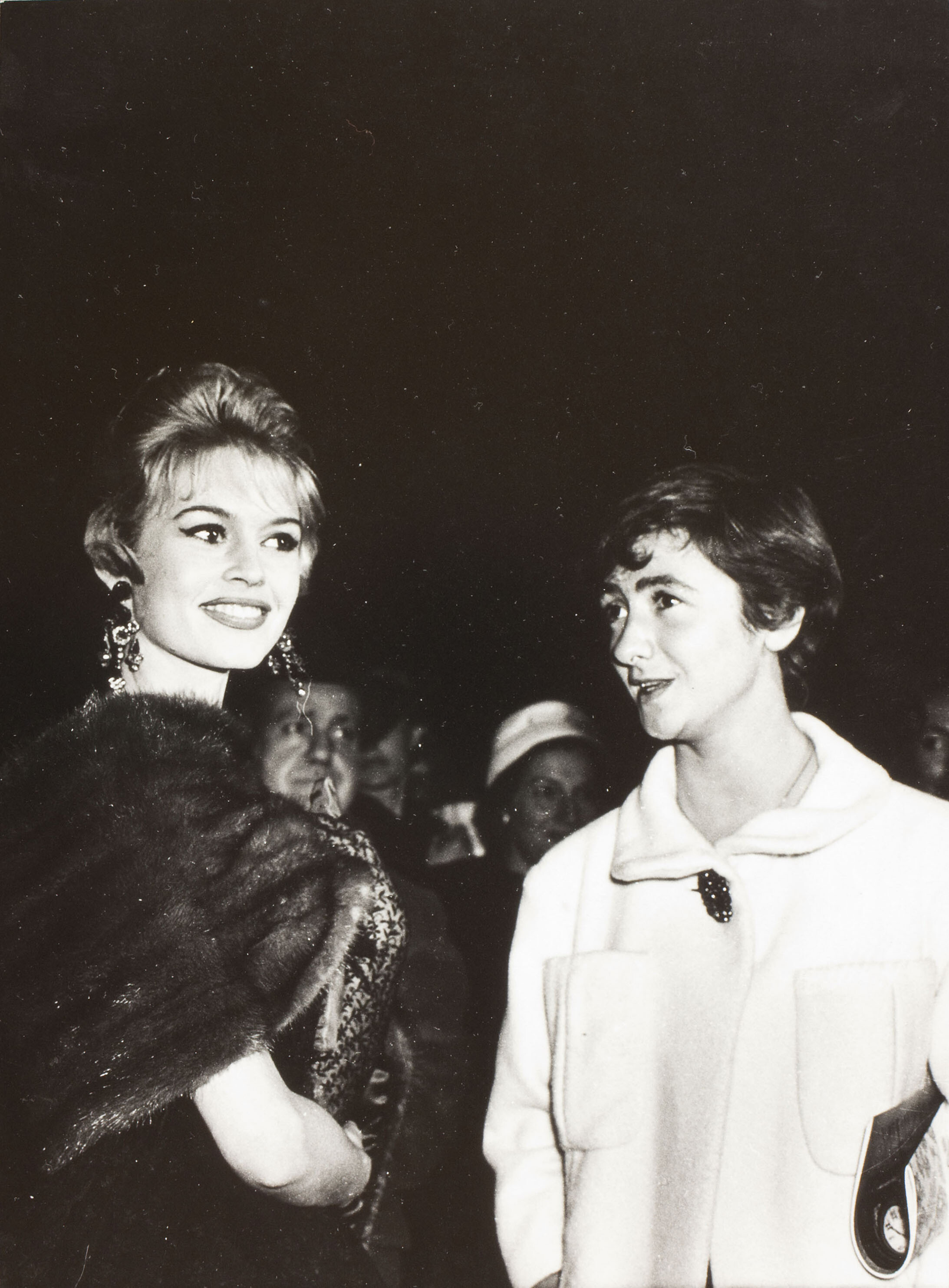 Брижит Бардо и Франсуаза Саган, ок. 1960. Фотограф Ориоль Маспонс