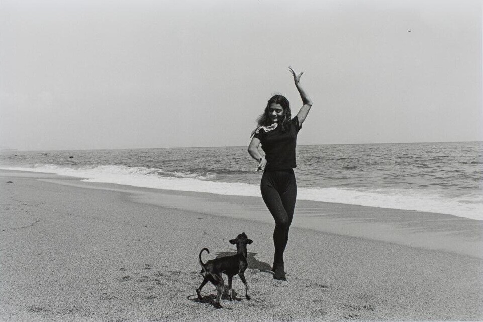 Пляж, 1958. Фотограф Ориоль Маспонс
