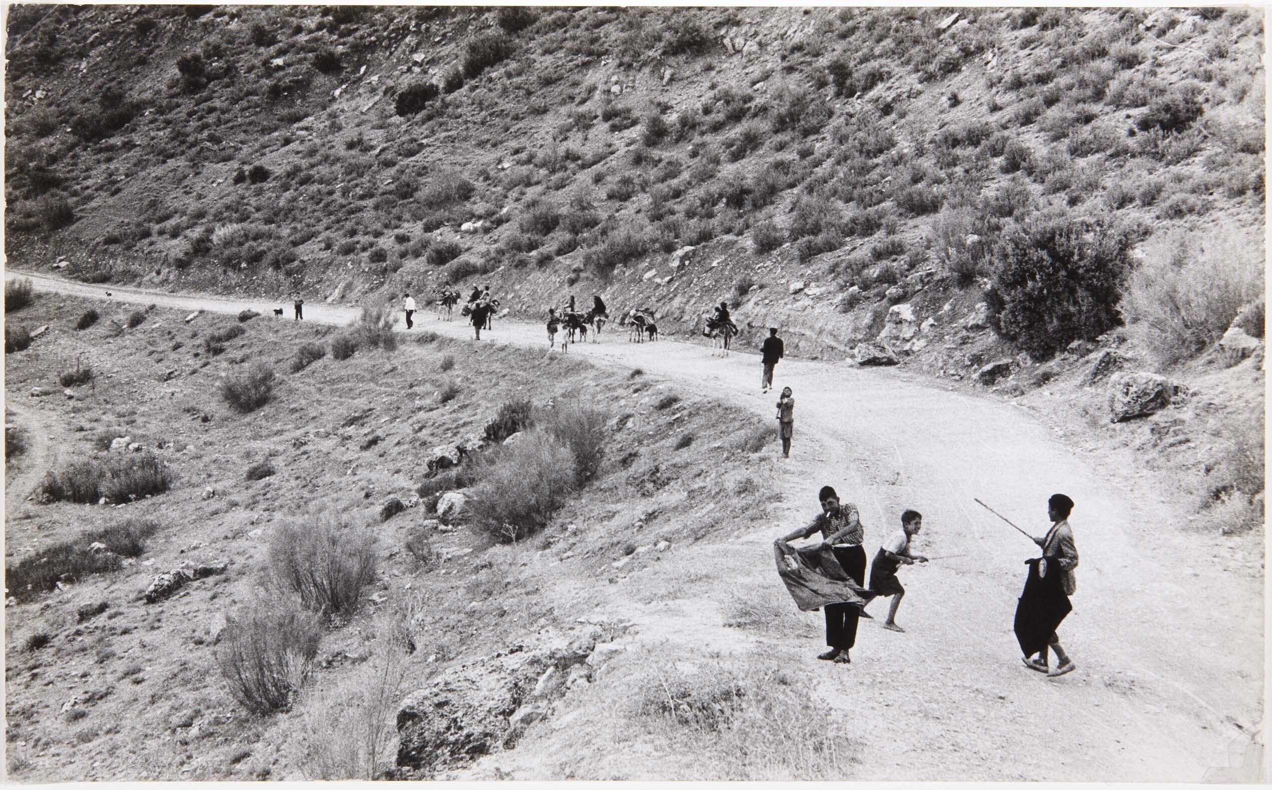Кочевые цыгане, 1961. Фотограф Ориоль Маспонс