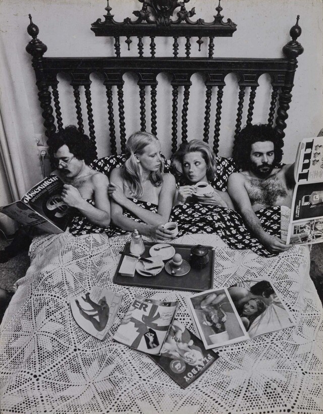 Сцена в кровати, ок. 1976. Фотограф Ориоль Маспонс