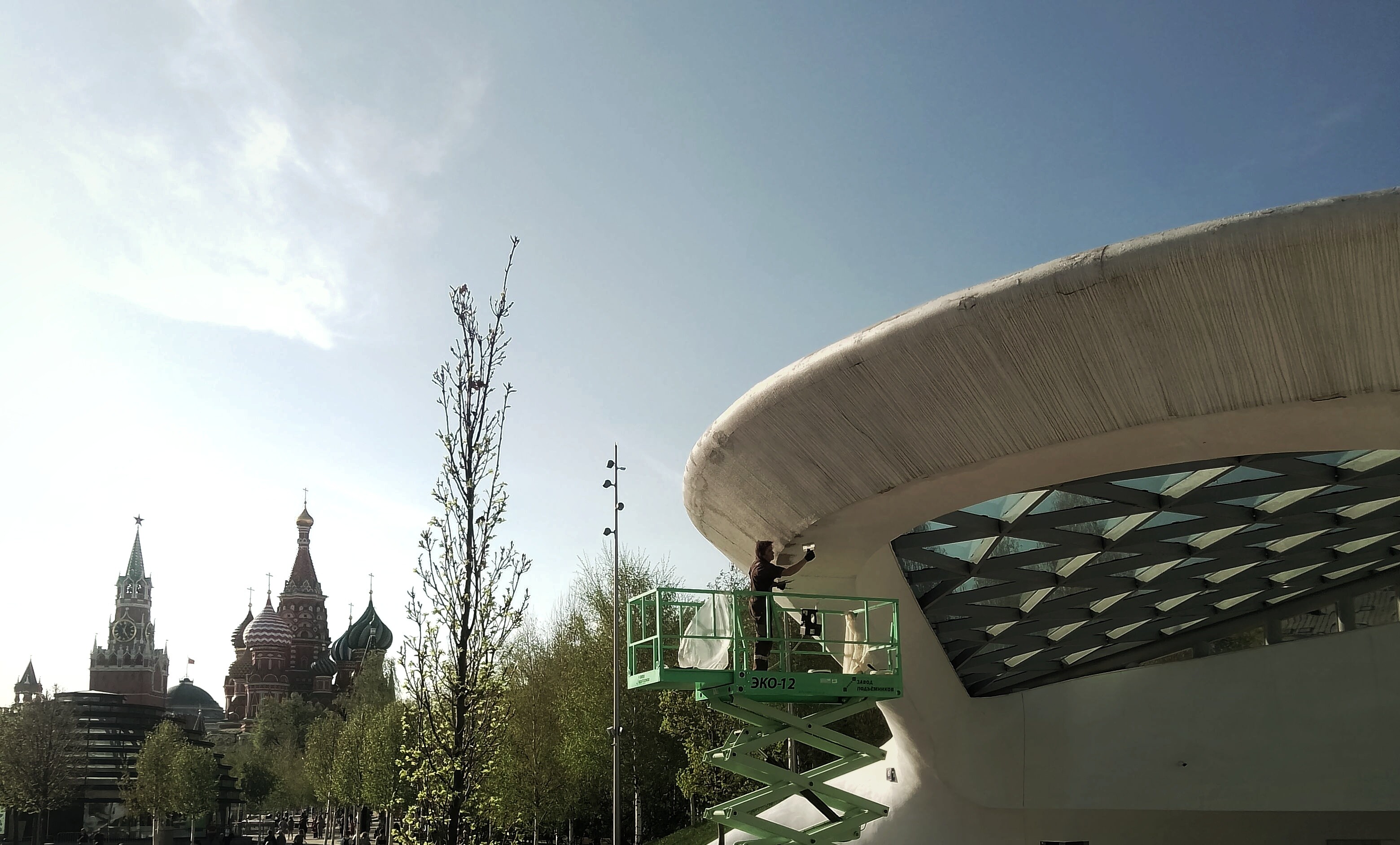 около Красной Площади /  near the Red Square, Kremlin 