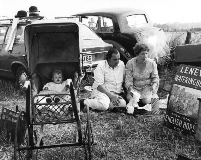 Сассекс, Англия 1960-е годы. Фотограф Дороти Бом