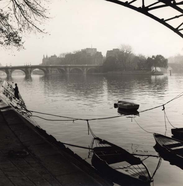Париж, 1955 год. Фотограф Дороти Бом