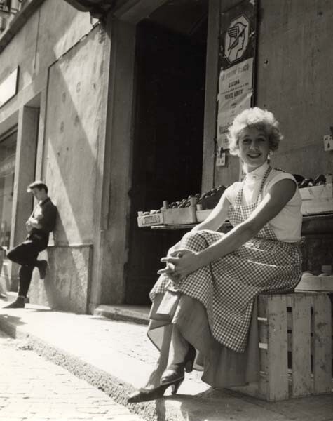 Аскона, Швейцария, 1948 год. Фотограф Дороти Бом