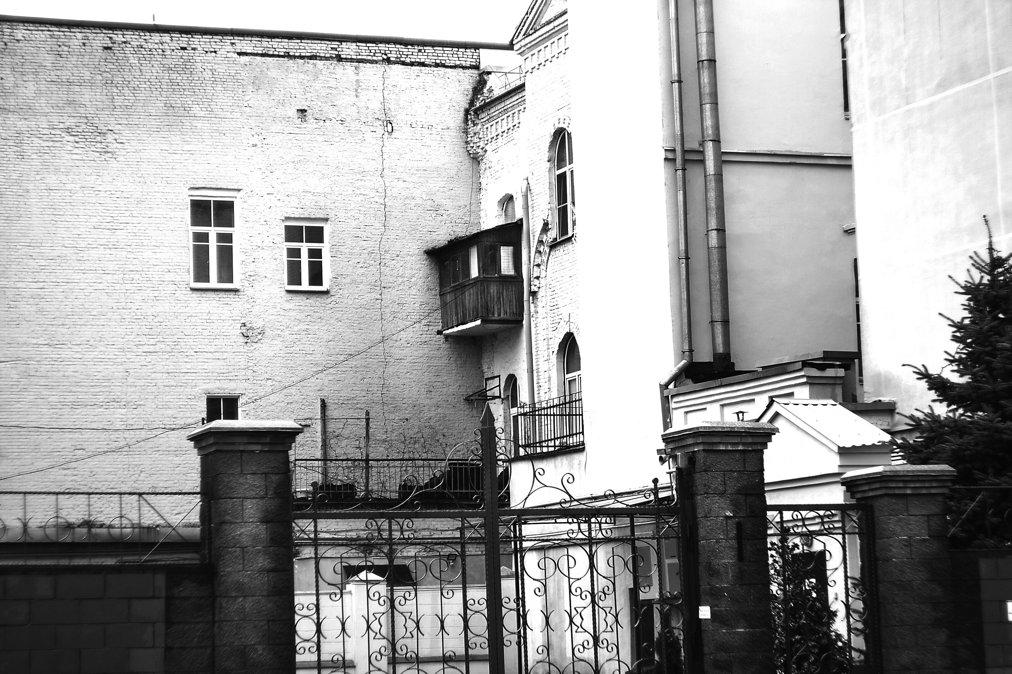 "старый балкон"