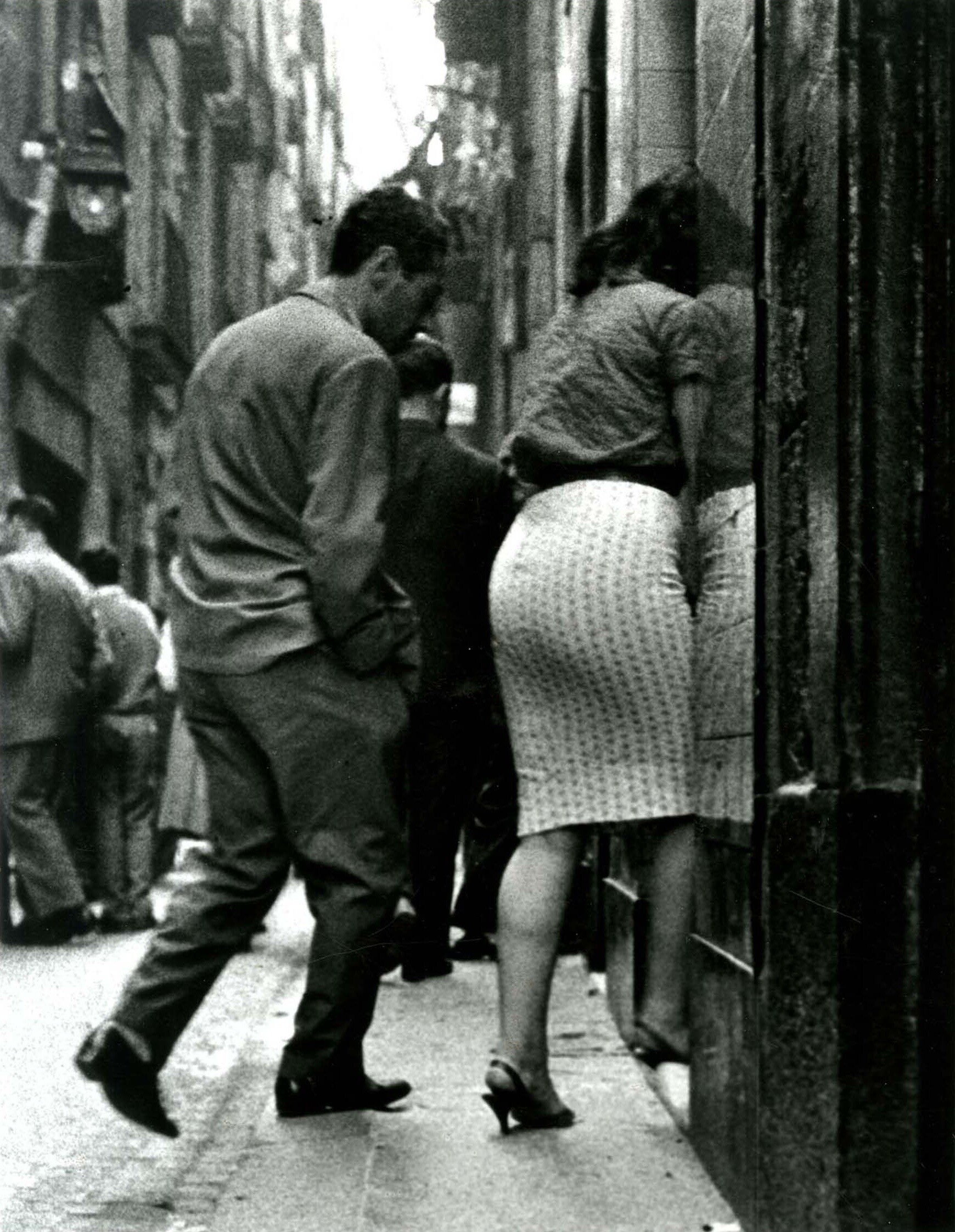 Улица, Барселона, 1959. Фотограф Жоан Колом