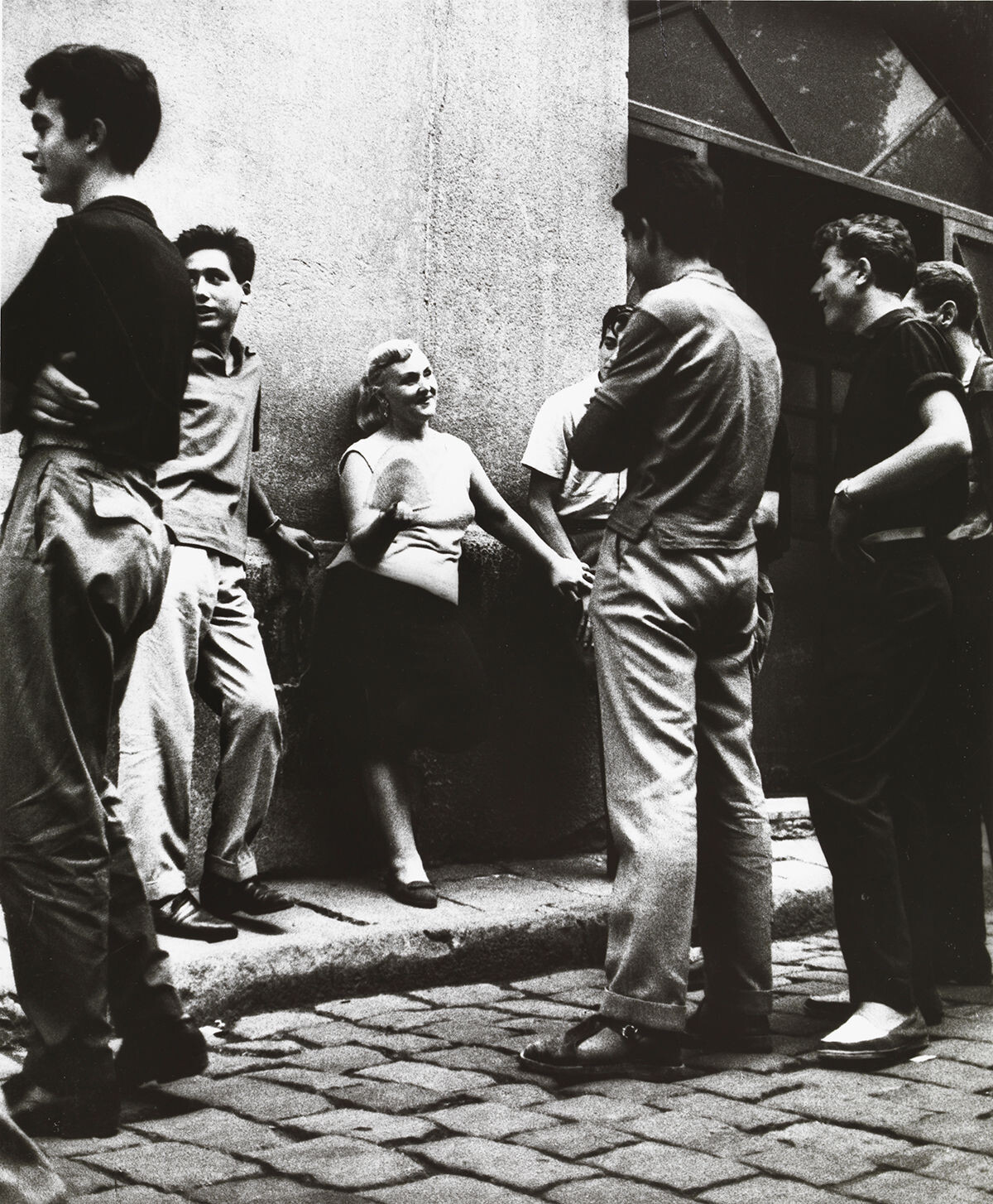 Улица, район Эль Раваль, Барселона, 1960-е. Фотограф Жоан Колом