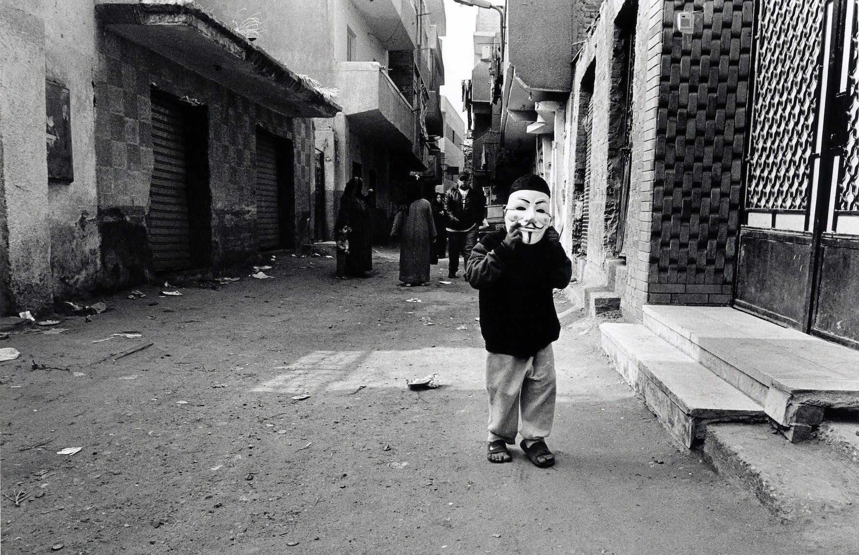 На улице Гизы, Египет. Автор Уолтер Ротуэлл