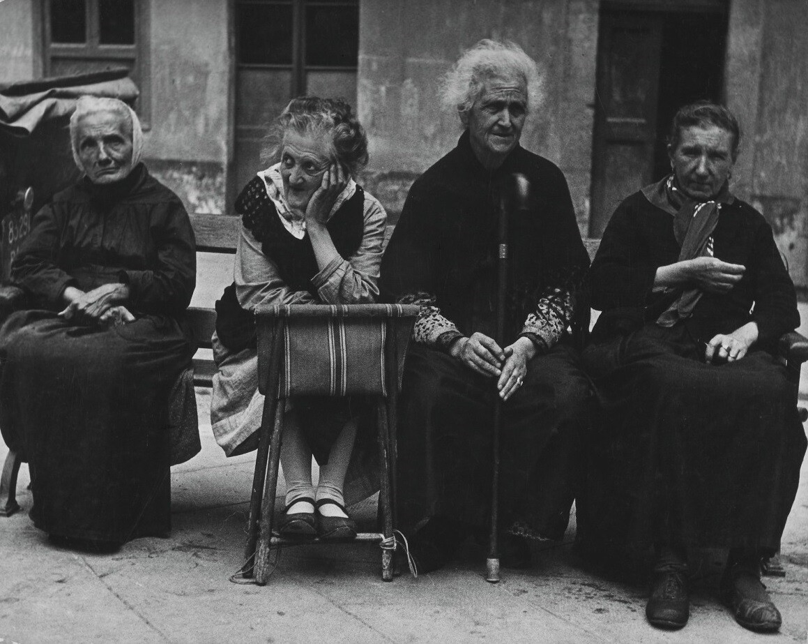 Четыре женщины из Ниццы, примерно 1933 год. Фотограф Лизетта Модел