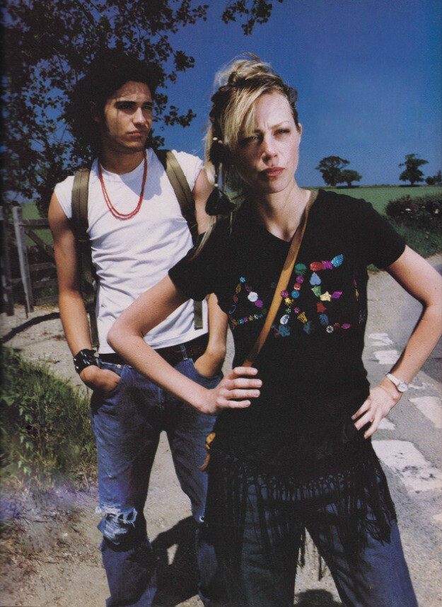 В дороге, 1996 год. Фотограф Элейн Константин