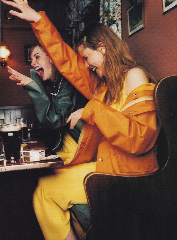 Для Vogue Италия, 1999 год. Фотограф Элейн Константин
